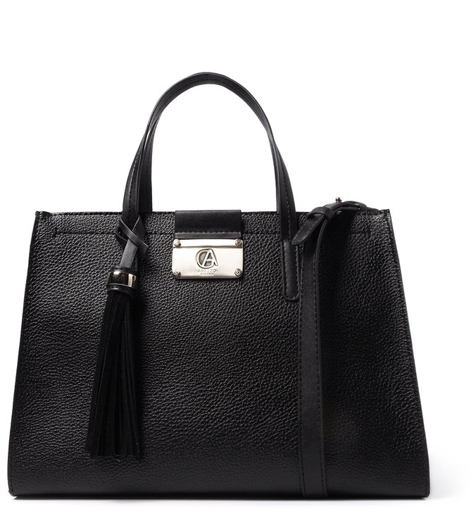 Bolsa Tote Preta Palermo Grande