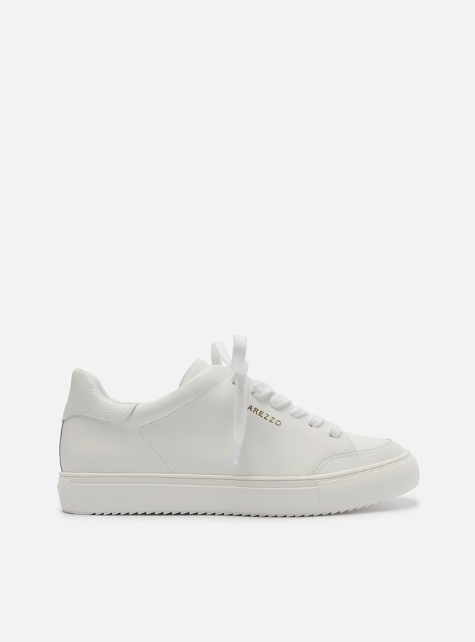 Tênis Branco Couro Amarração Classic