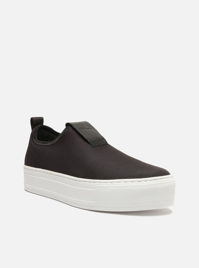 Tênis Flatform Preto Slip On