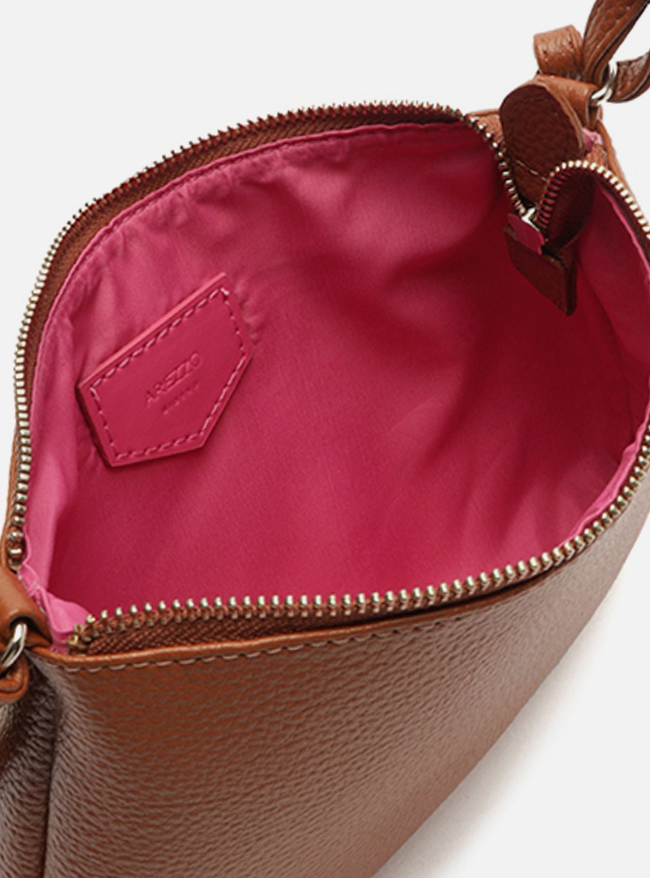 Bolsa Tiracolo Caramelo Luisa Pequena — foto 4