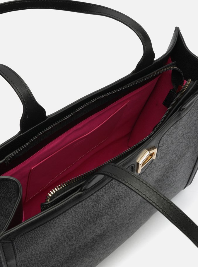Bolsa Shopping Preta Detalhe Grande