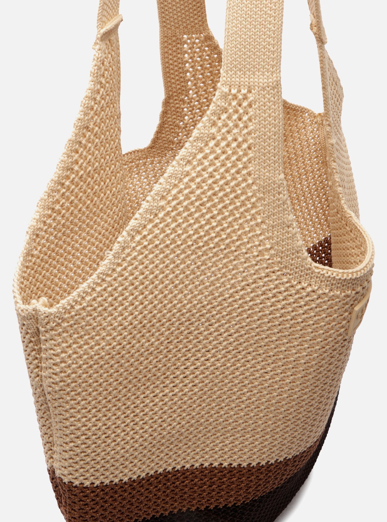Bolsa Shopping Multineutra Knit Grande Brizza — foto 4