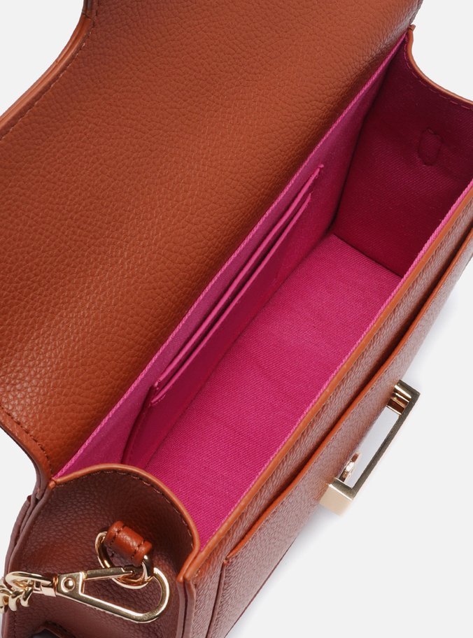 Bolsa Tiracolo Marrom Pequena Carteiro