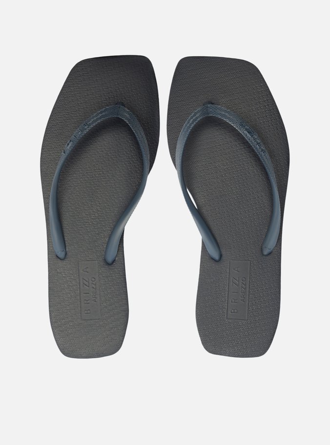 Chinelo de Dedo Azul Square + Kit Pins