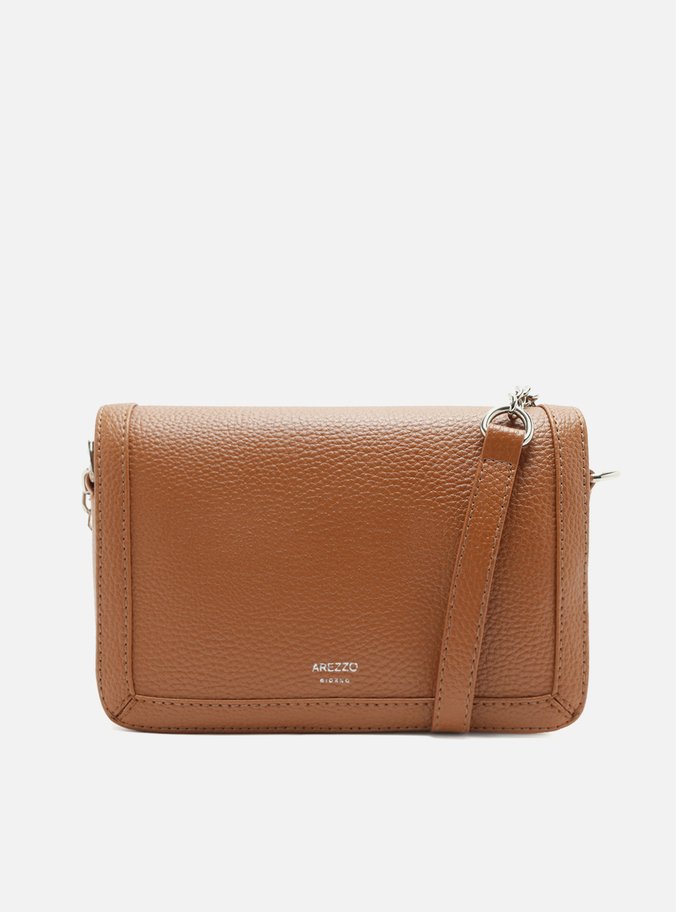 Bolsa Tiracolo Marrom Pequena
