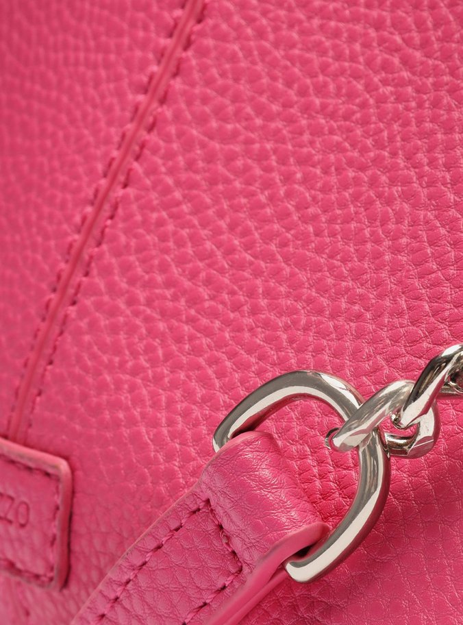 Bolsa Tiracolo Rosa Média