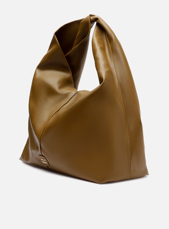 Bolsa Hobo Marrom Grande