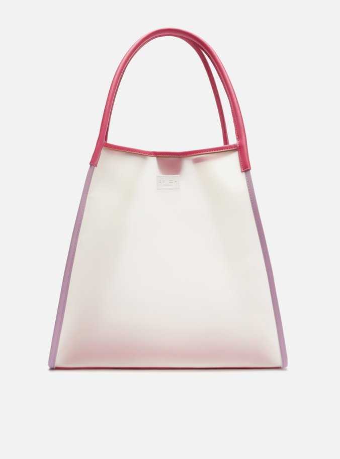 Bolsa Tote Multicolorida Vinil Piscine Grande