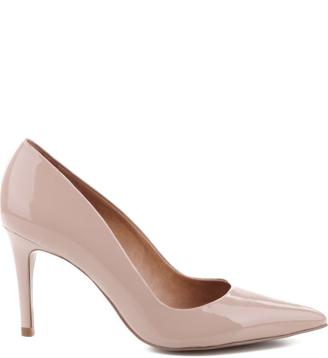 Scarpin Médio Verniz Pelle