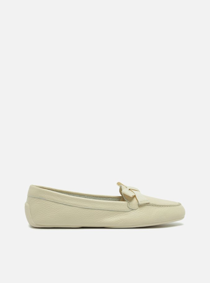 Mocassim Off-White Francesca