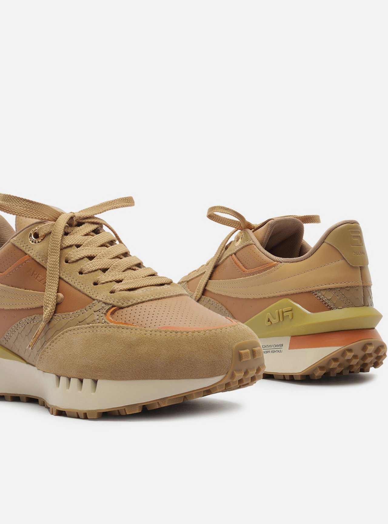 Tênis Marrom Solado Esportivo Suede Fila — foto 4