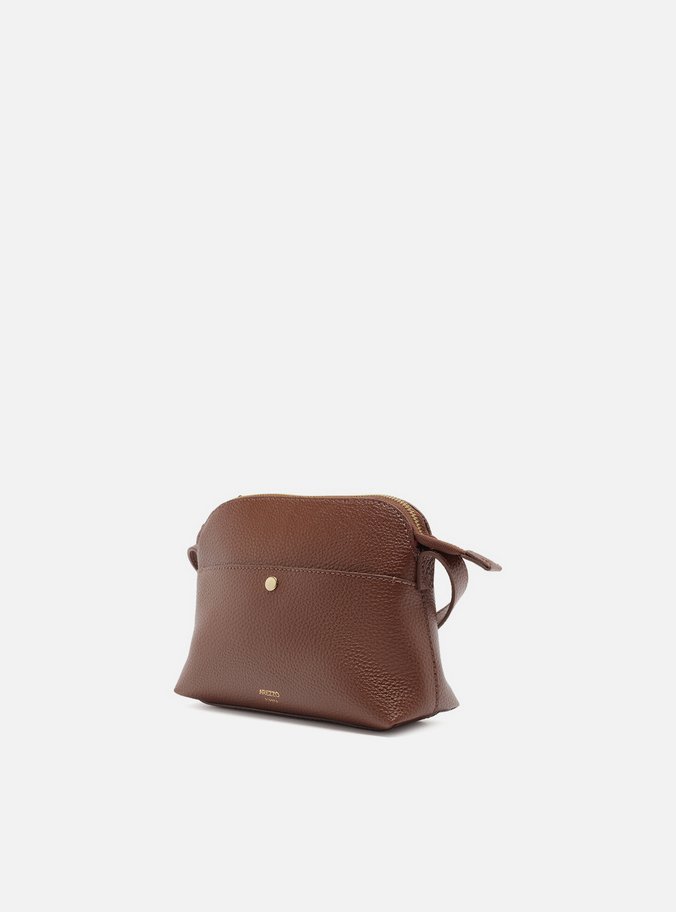 Bolsa Tiracolo Média Marrom