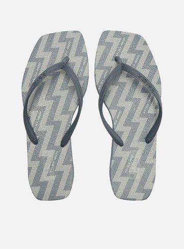 Chinelo de Dedo Azul Square Eletrizzante