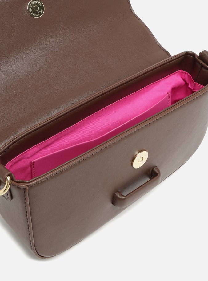 Bolsa Tiracolo Marrom Pequena