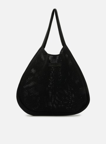 Bolsa Shopping Preta Olivia Grande