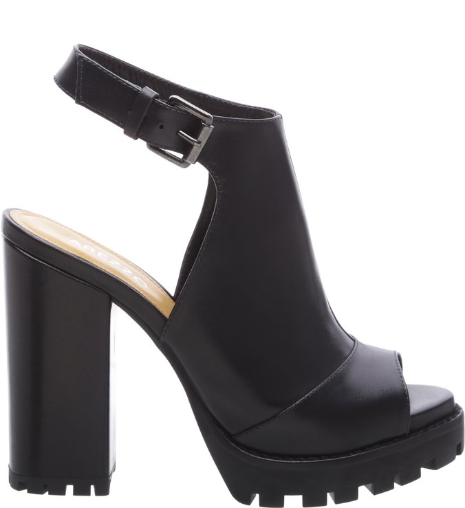 Sandal Boot Couro Fall Tratorada
