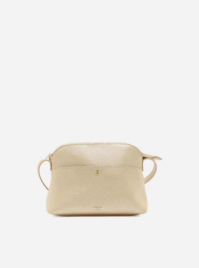 Bolsa Tiracolo Média Dourada