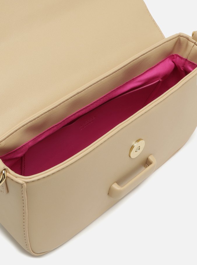 Bolsa Tiracolo Bege Pequena