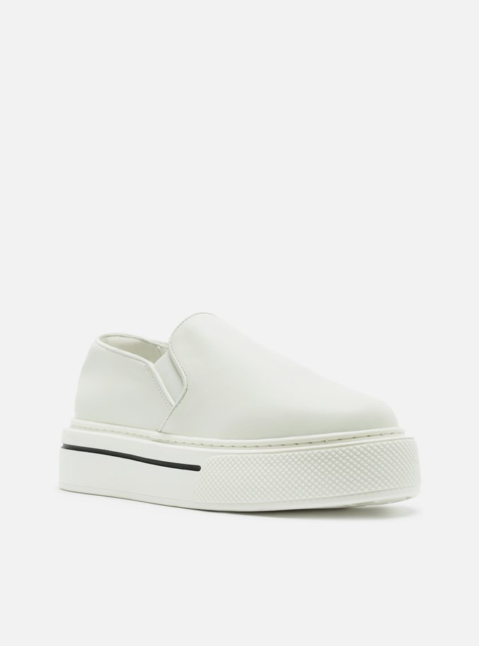 Slip On Branco Sola Alta
