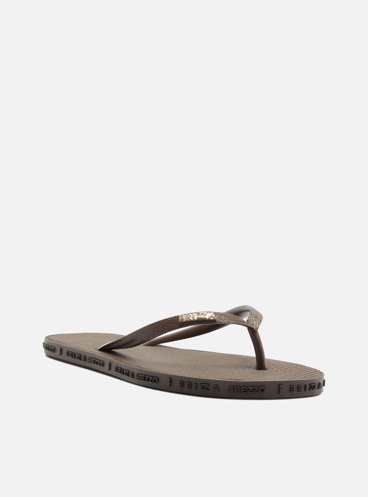 Chinelo de Dedo Marrom Brizza — foto 2