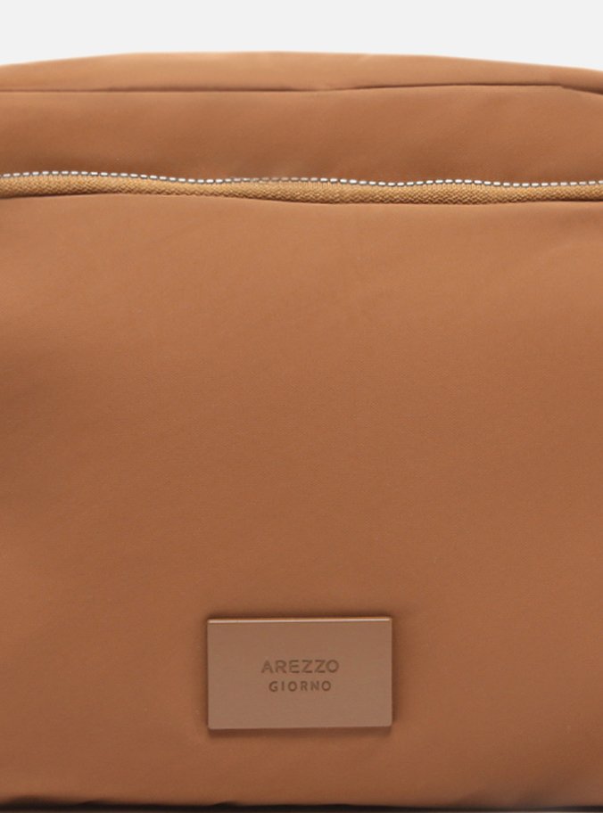 Bolsa Nylon Tiracolo Média Marrom