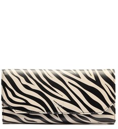 Carteira Zebra Grande Detalhe Quadrado