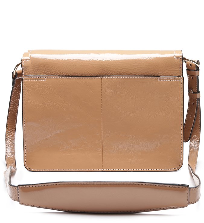 Bolsa Tiracolo Couro Joy Média Pale Nut