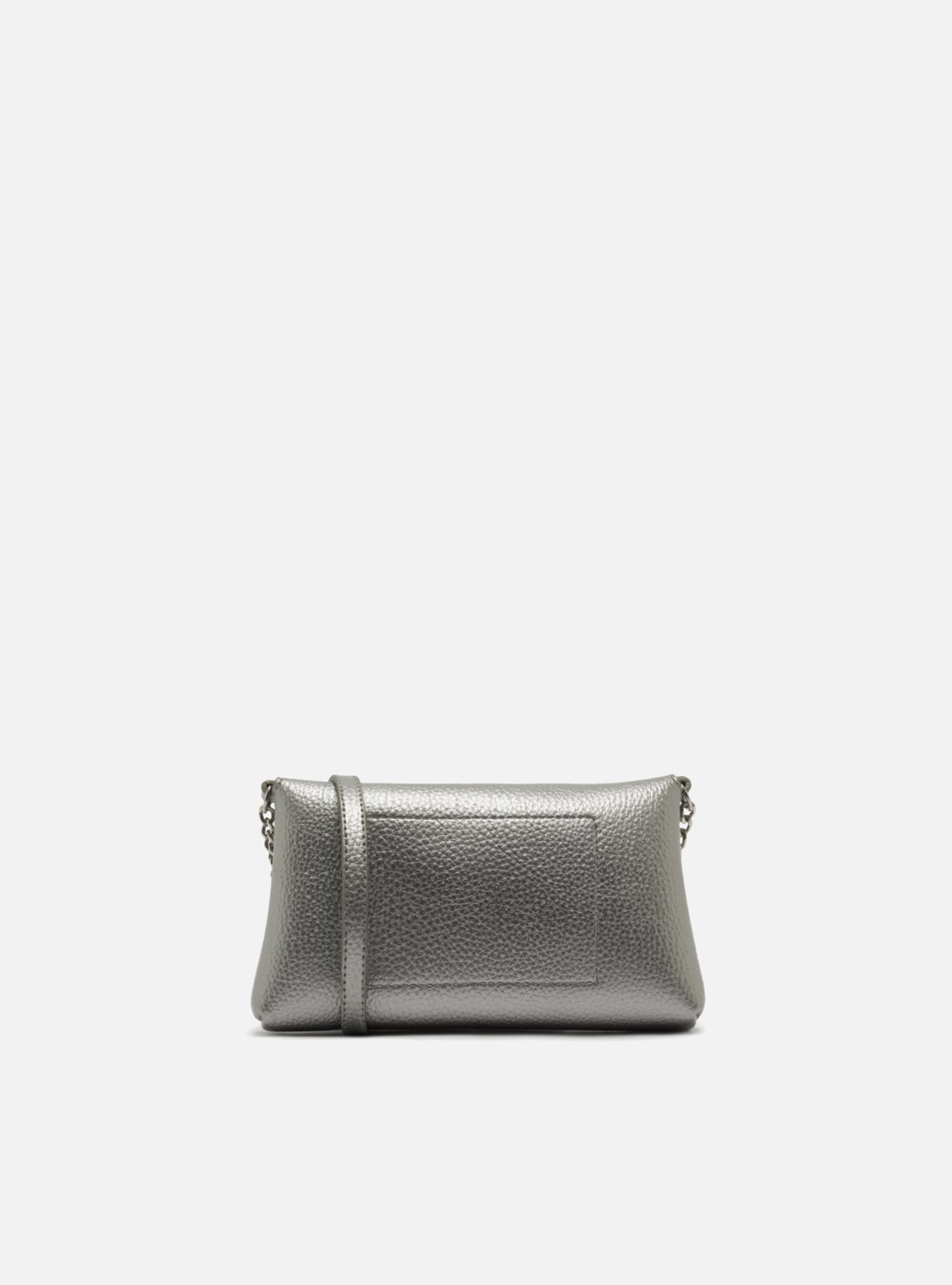 Bolsa Tiracolo Prata Giorno Pequena Envelope — foto 3