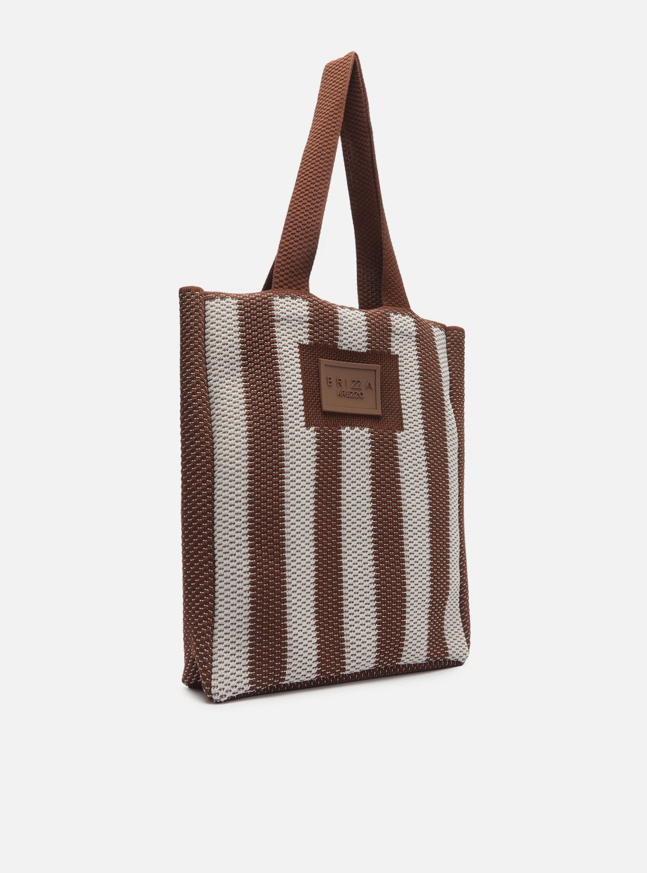 Bolsa Shopping Multicolorida Knit Grande Brizza — foto 5