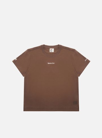 Arezzo — Blusa Manga Curta Marrom Sports Club Fila