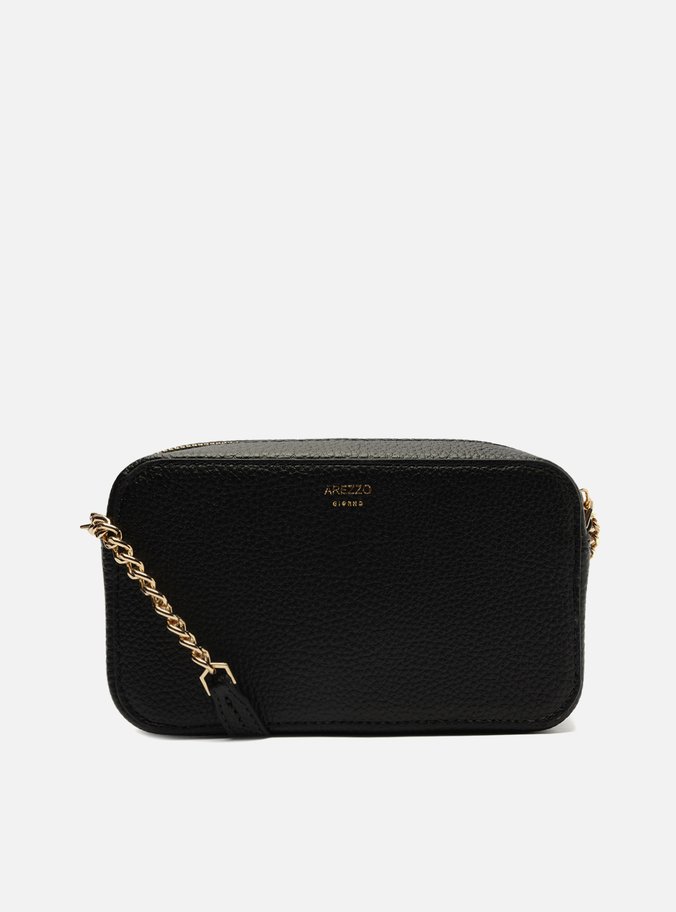 Bolsa Tiracolo Preta Pequena Corrente ID