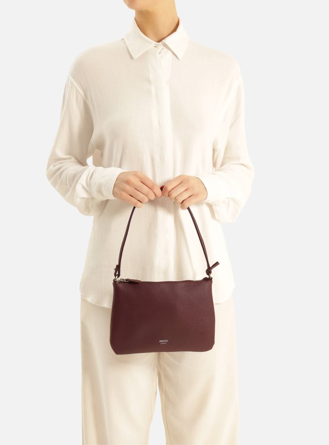 Bolsa Tiracolo Vinho Luisa Pequena