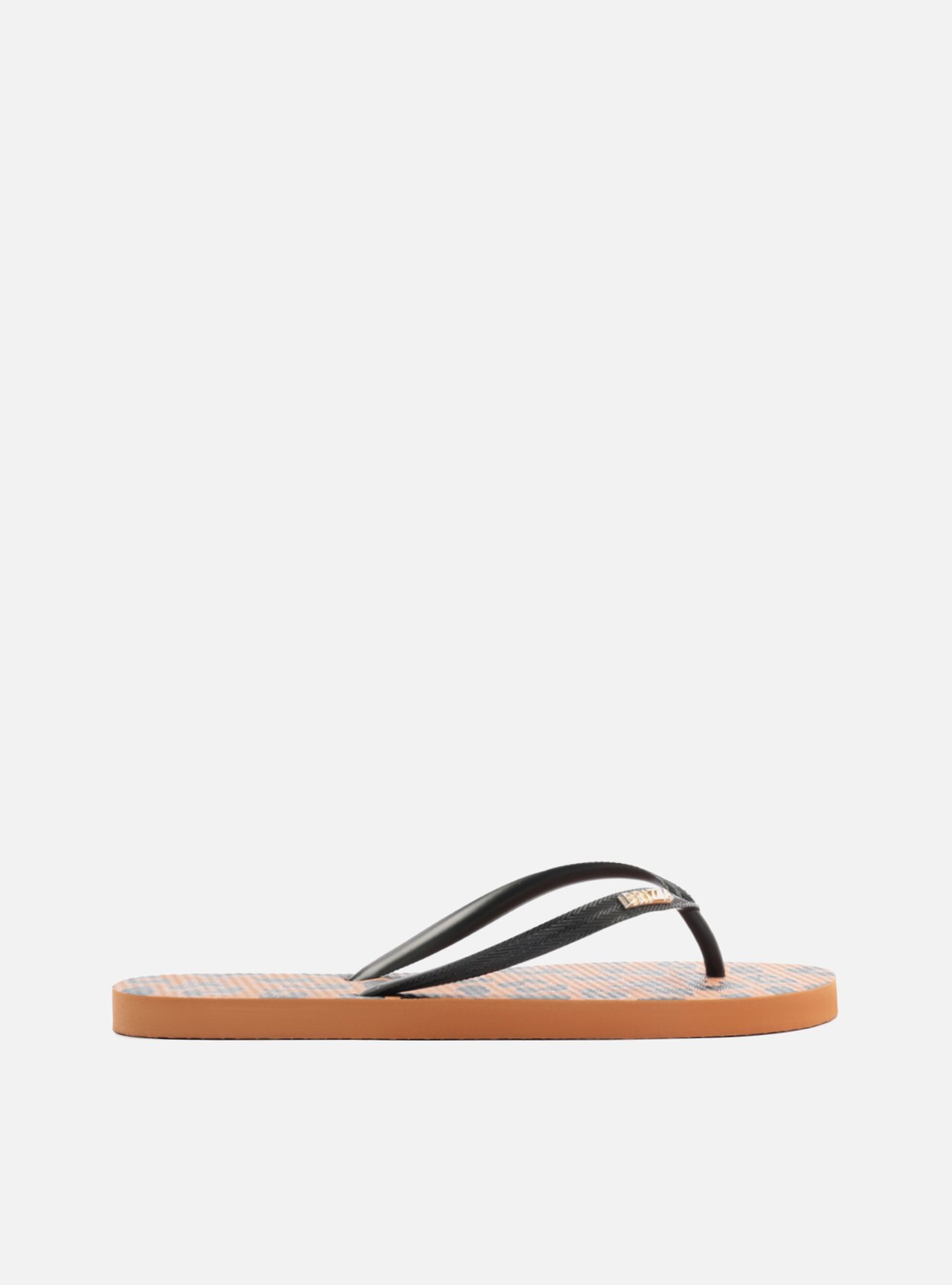 Chinelo de Dedo Preto Animal Print Essential — foto 3