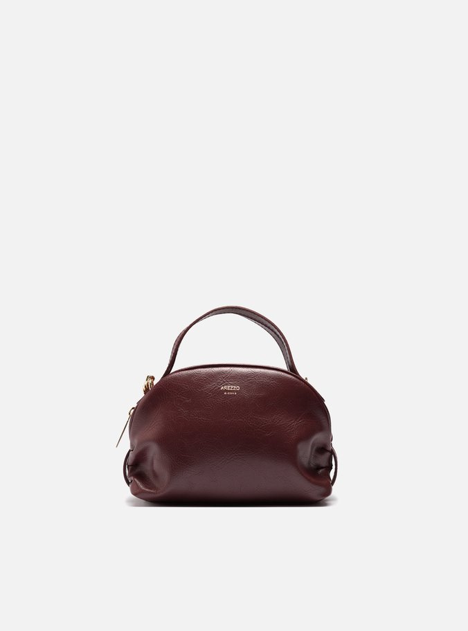 Bolsa Tiracolo Vermelha Pequena Corrente Dourada