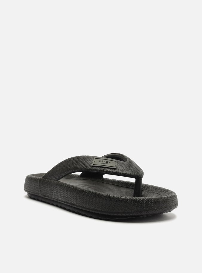 Chinelo de Dedo Preto Pillow Brizza