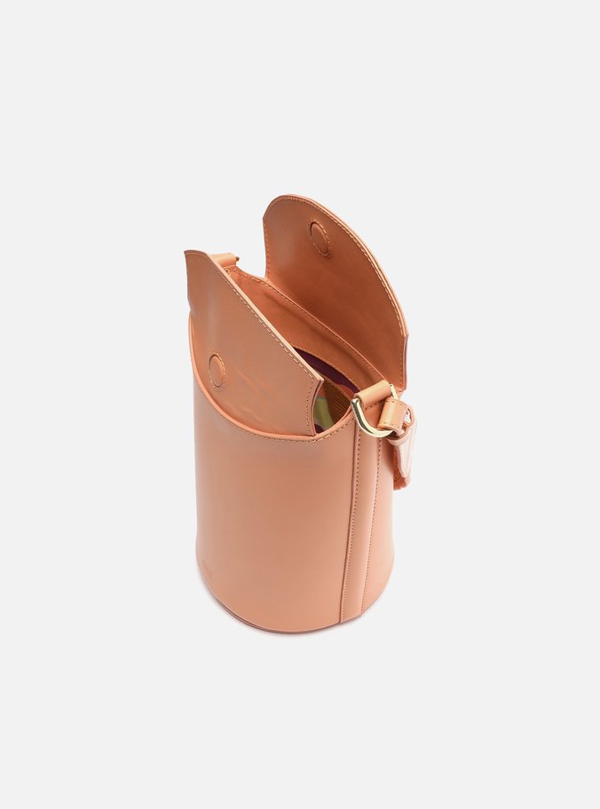 Bolsa Tote Rosa Couro Média