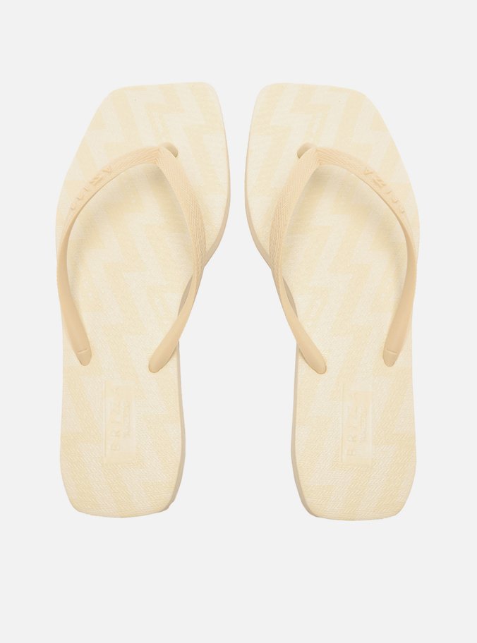 Chinelo de Dedo Off-White Square Eletrizzante