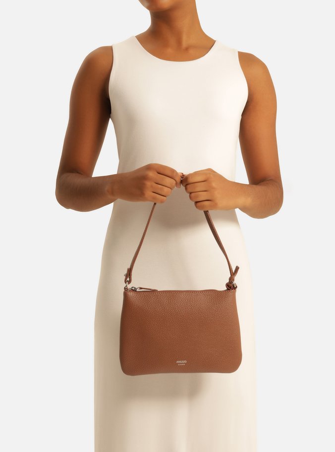 Bolsa Tiracolo Caramelo Luisa Pequena