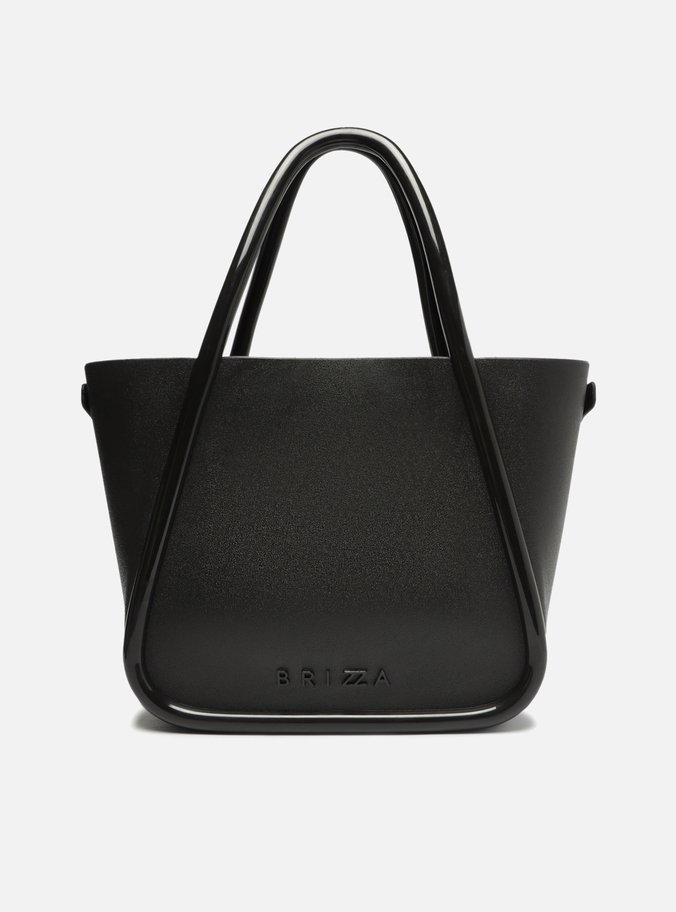 Bolsa Tote Preta Grande Brizza Basics