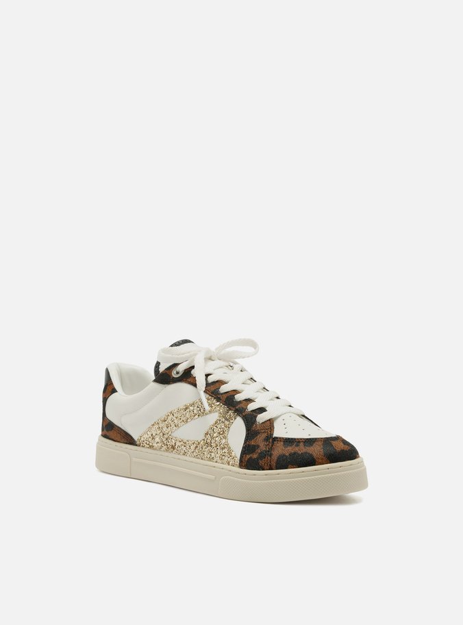 Tênis Animal Print Couro Urban