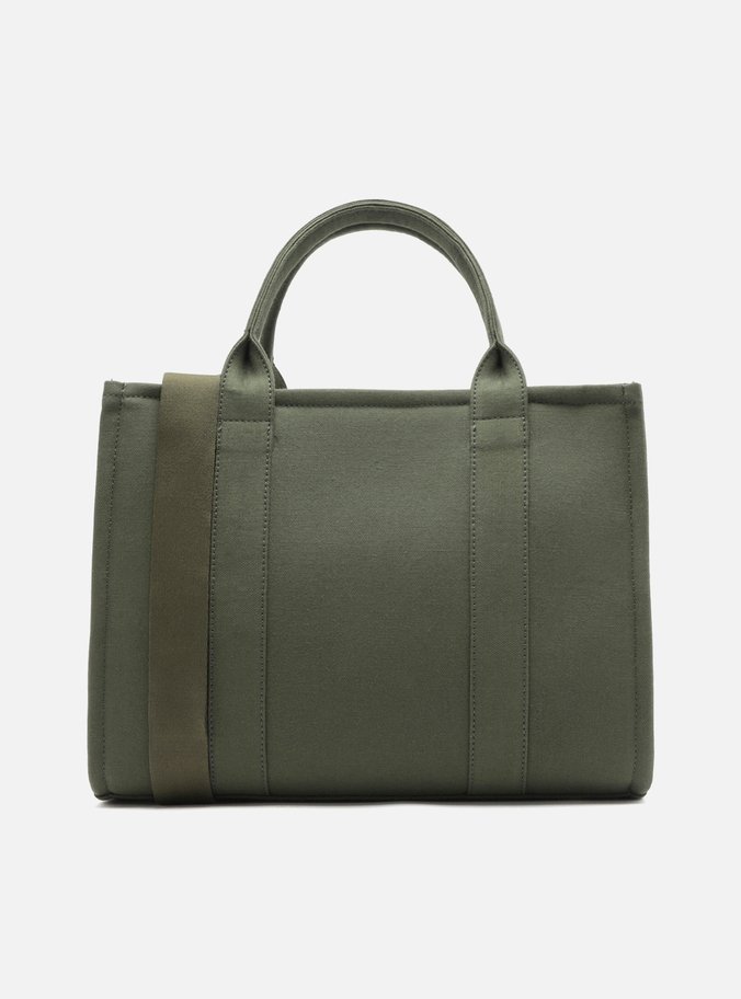 Bolsa Tote Lona Verde Militar Brizza
