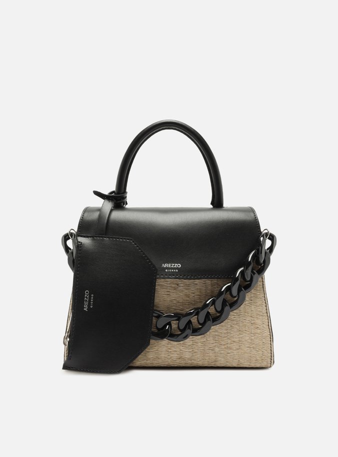 Bolsa Satchel Preta Iara Média