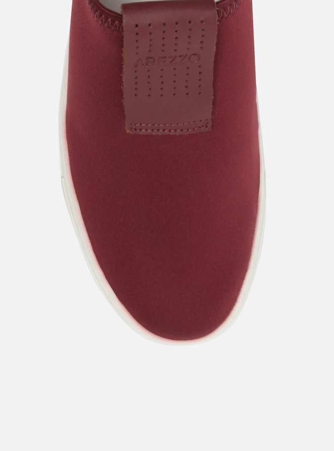 Tênis Flatform Vermelho Slip On