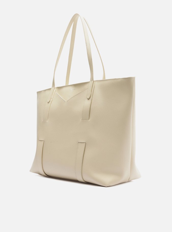 Bolsa Shopping Branca Grande Tiras Capa