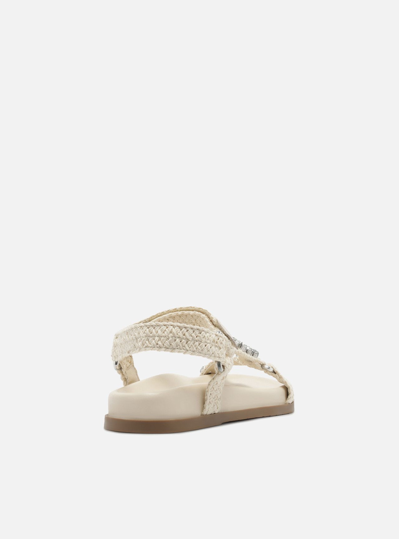 Sandália Off-White Flatform Bordada Mykonos — foto 3