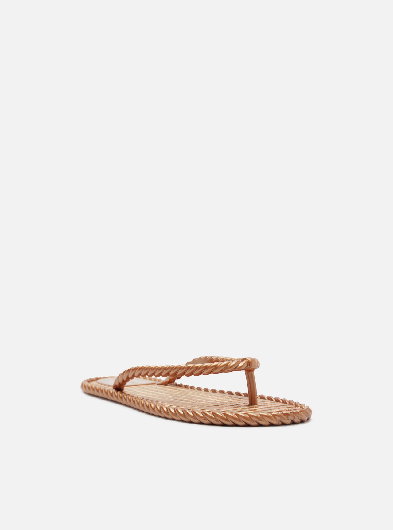 Chinelo Marrom Metalizado Marrocos Jelly — foto 2