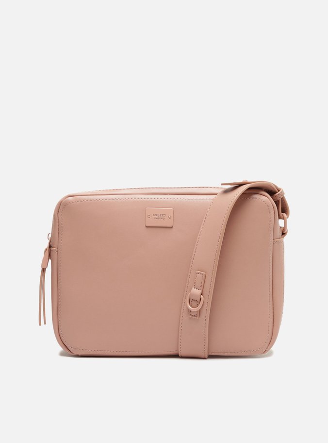 Bolsa Tiracolo Média Rosa Giorno