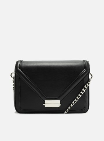 Bolsa Tiracolo Preta Pequena