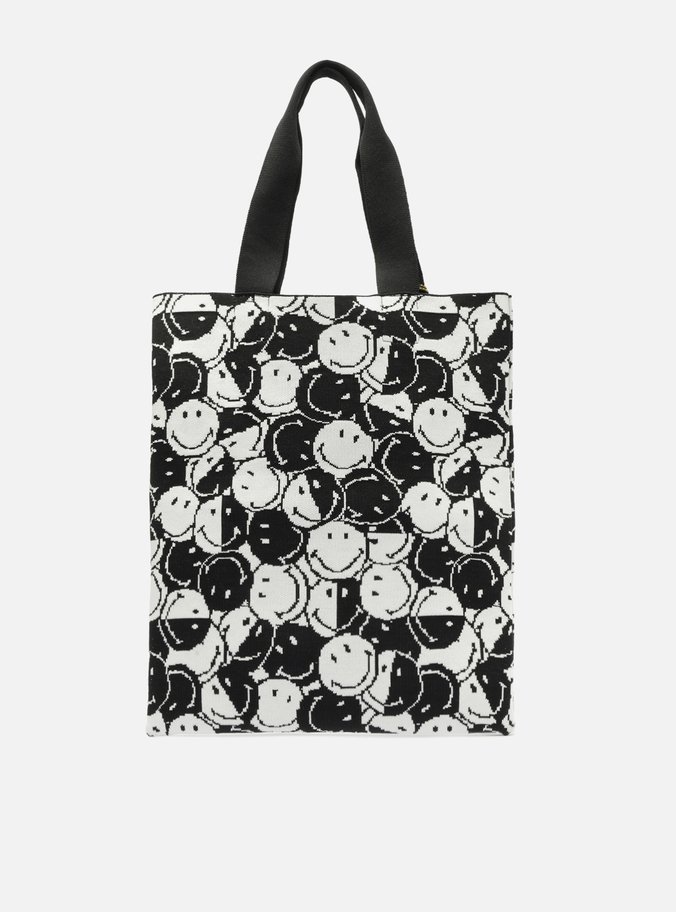 Bolsa Shopping Preta Duo Rio Grande Smiley