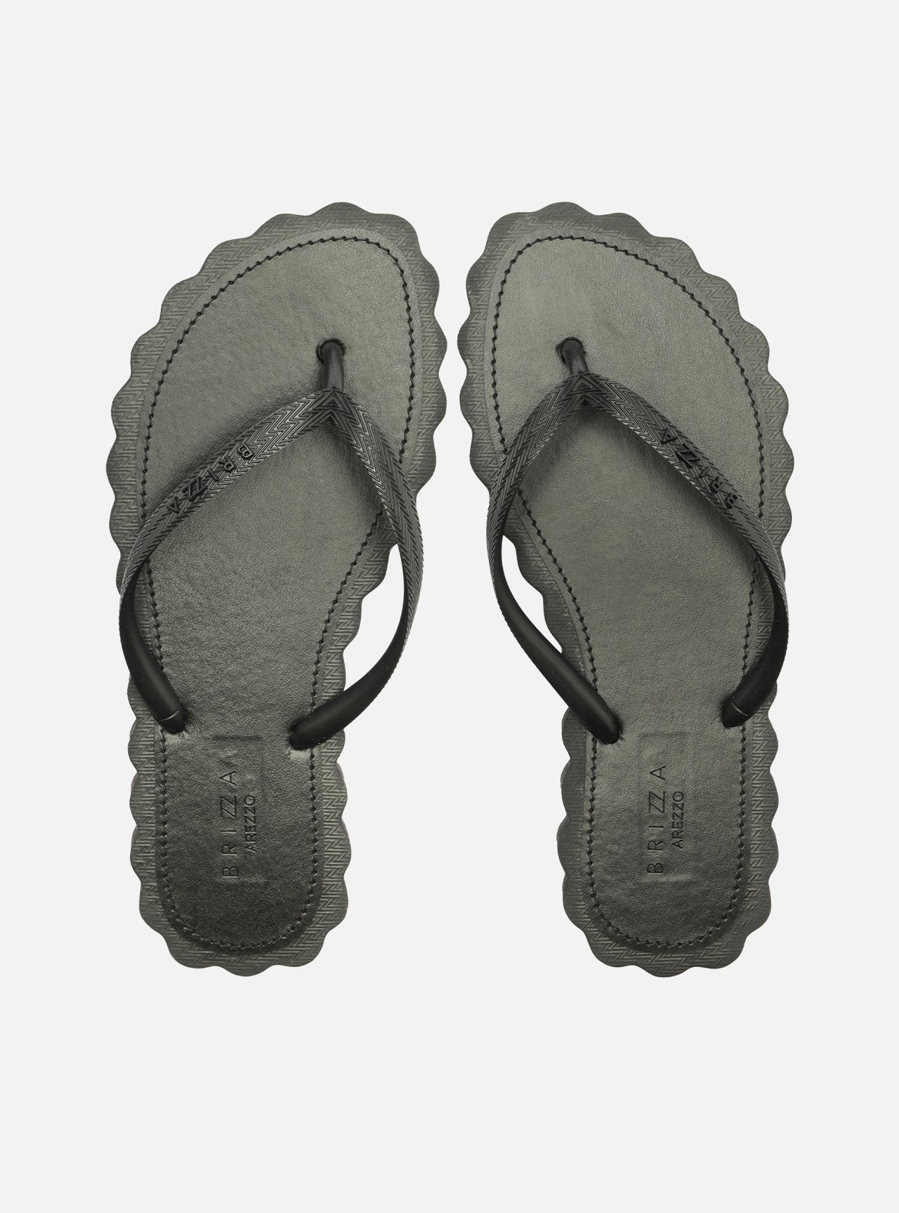 Chinelo de Dedo Preto Recouro Daisy — foto 1